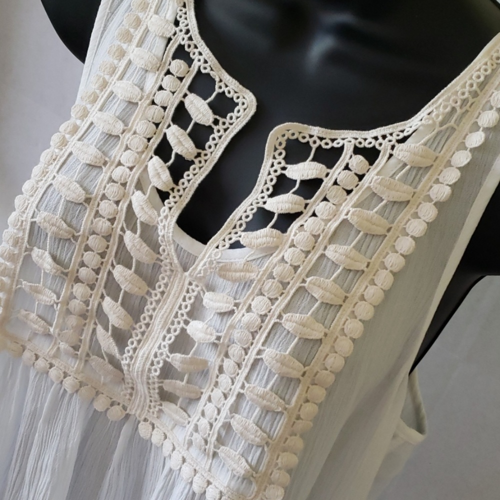 Market & Spruce Crochet Tank/Tunic